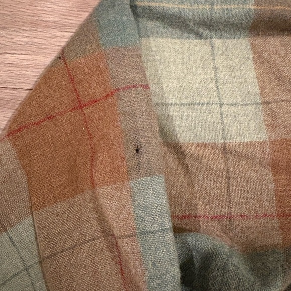 Pendleton Green and Brown Plaid Wool Jacket - Picture 4 of 5
